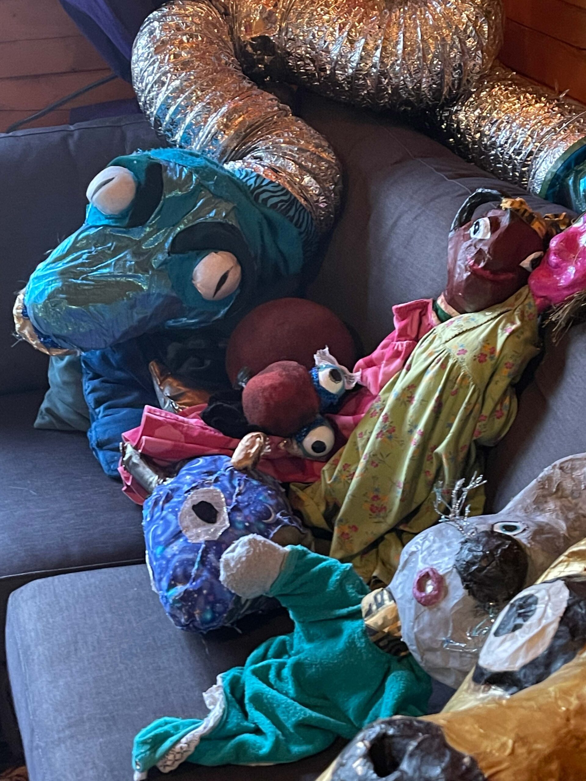 Giant Puppet Caravan Puppets